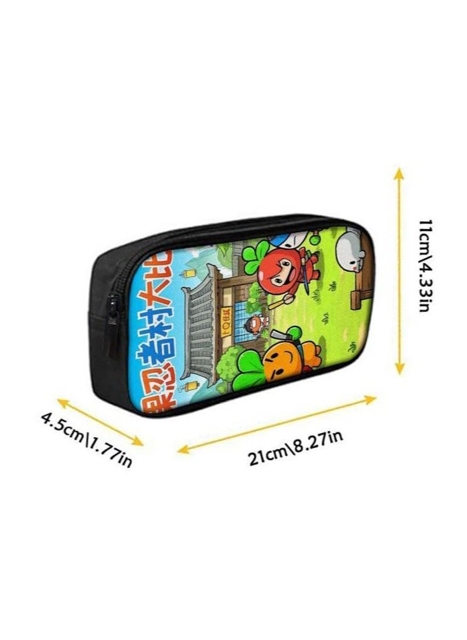 Cartoon three-piece schoolbag with zipper - 341