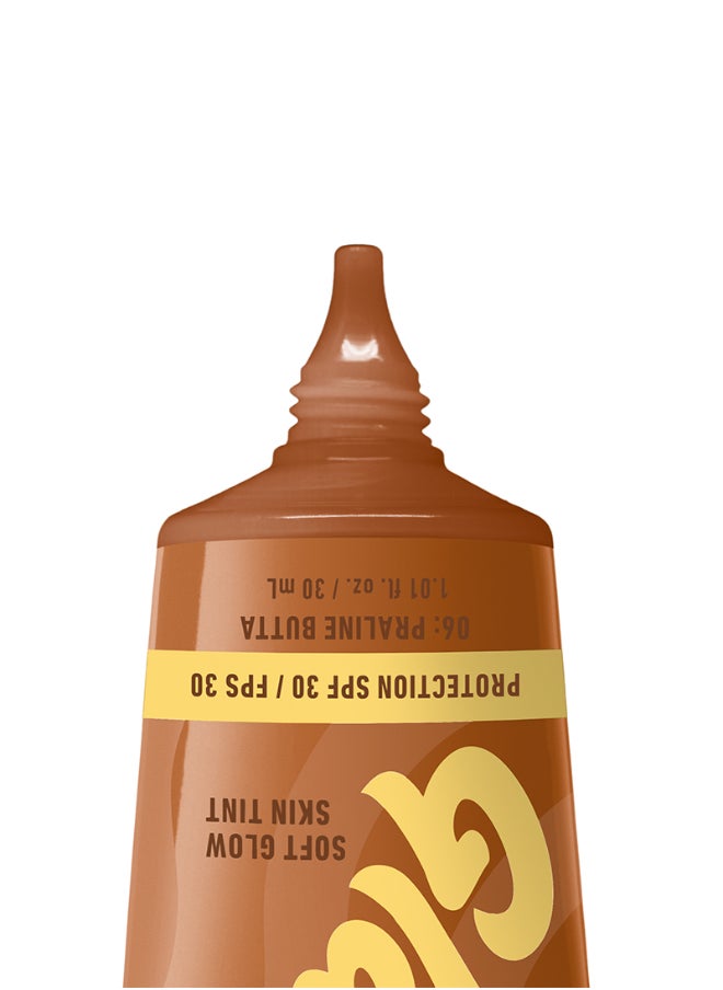 Buttermelt Glaze Soft Glow Skin Tint + SPF/FPS 30 Foundation 12h Wear Praline Butta