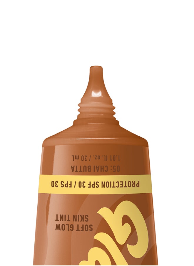 Buttermelt Glaze Soft Glow Skin Tint + SPF/FPS 30 Foundation 12h Wear Chai Butta