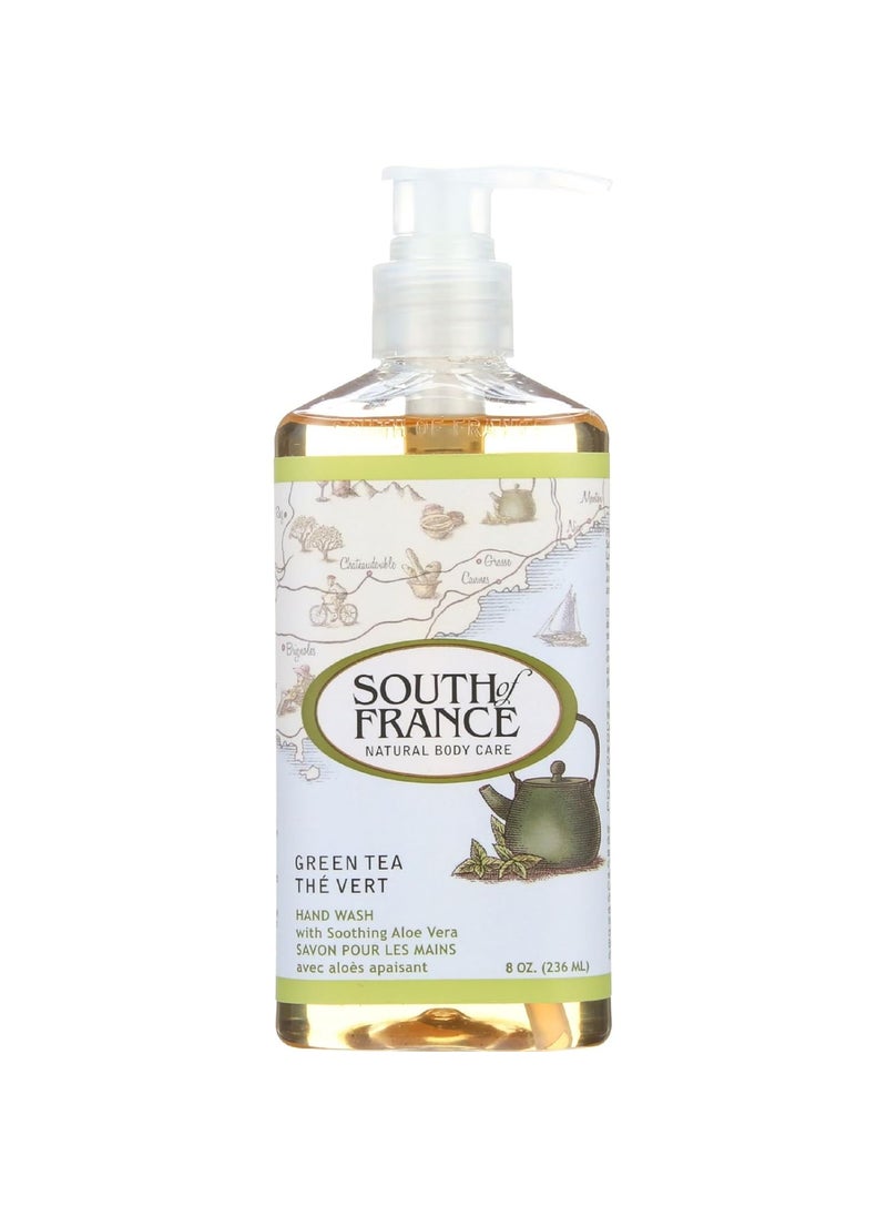 SOUTH OF FRANCE Green Tea Hand Wash, 8 Ounce