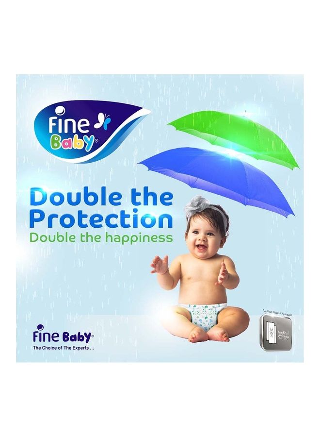 74-Piece Baby Diaper Double Lock Large,Size 4,7 To14 KG