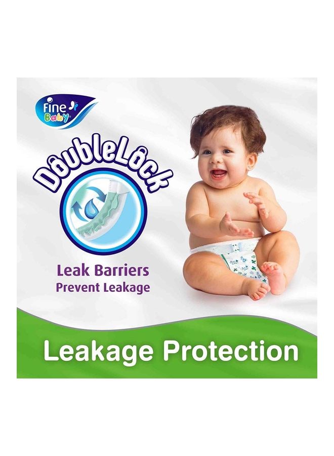 74-Piece Baby Diaper Double Lock Large,Size 4,7 To14 KG