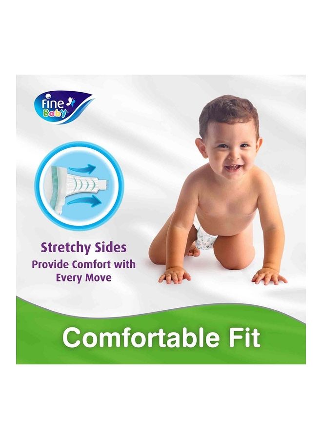 74-Piece Baby Diaper Double Lock Large,Size 4,7 To14 KG