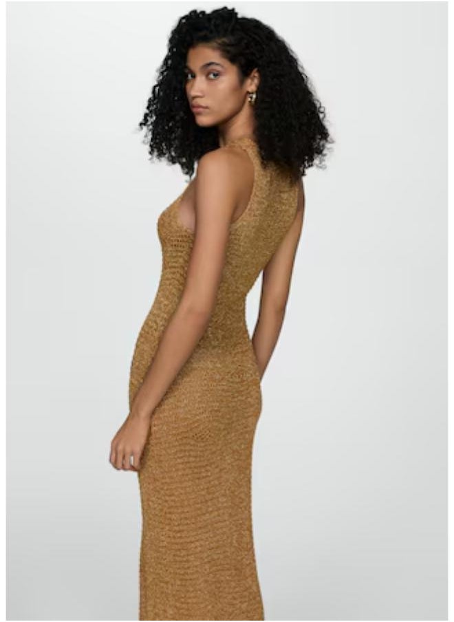 Openwork Lurex Dress