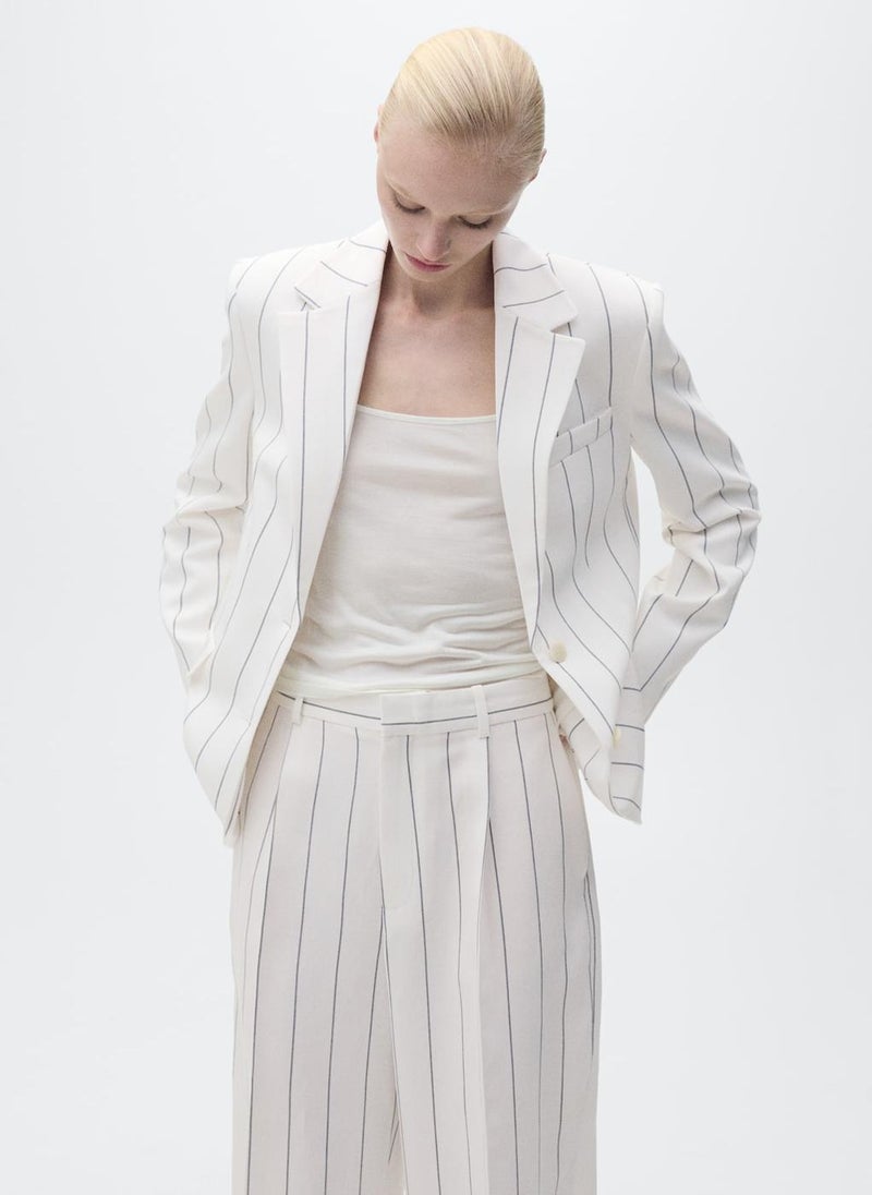 Striped Suit Pants