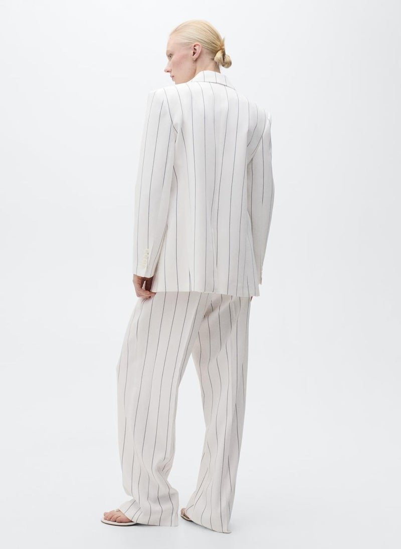 Striped Suit Pants