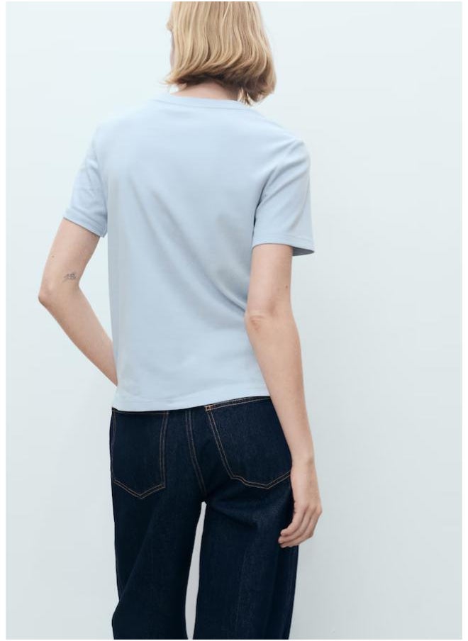 Short-Sleeved Cotton T-Shirt