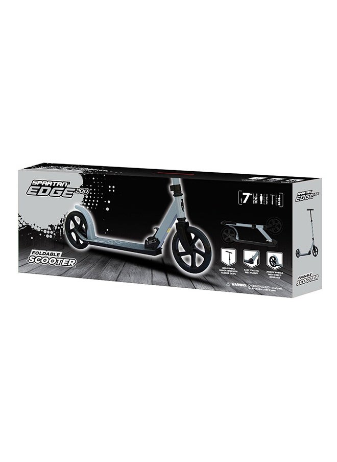 Spartan Edge 200mm Folding Scooter Gray