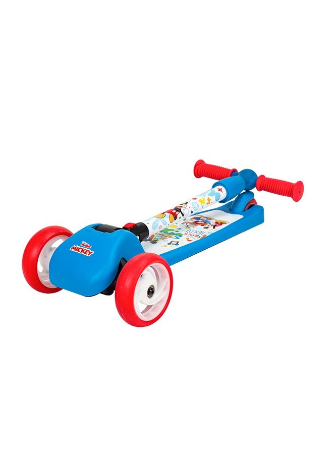 Spartan Mickey 3-Wheel LED Folding Scooter