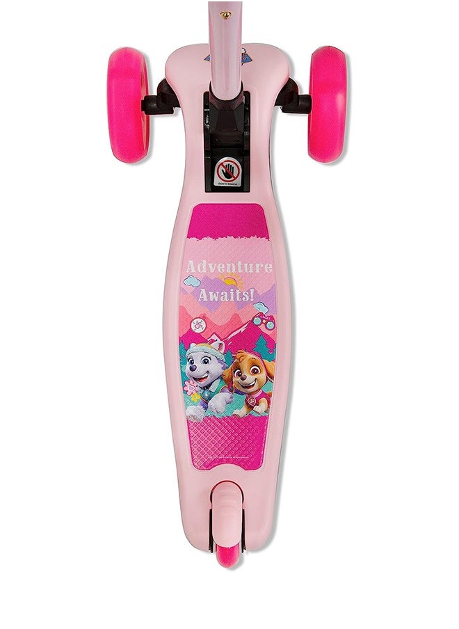 Spartan Paw Patrol Girls Scooter - 3 wheel