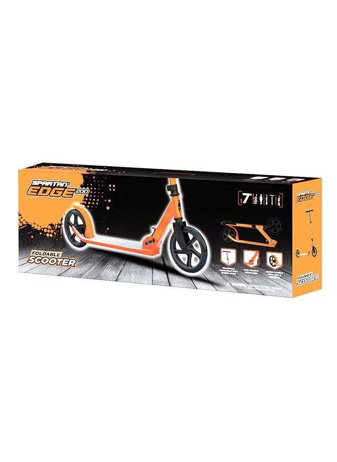 Spartan Edge 200mm Folding Scooters Orange