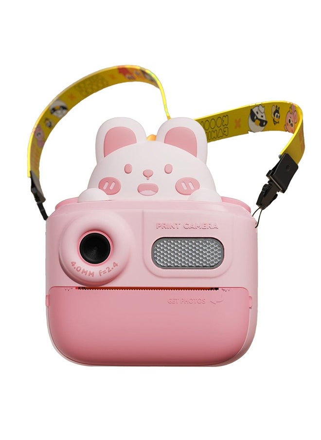 Cute Cartoon Design HD 48 Million Pixels Video Recording 1080P Instant Print Camera Kids Toy for Children