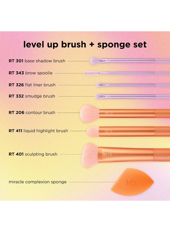 Level Up Brush + Sponge Set