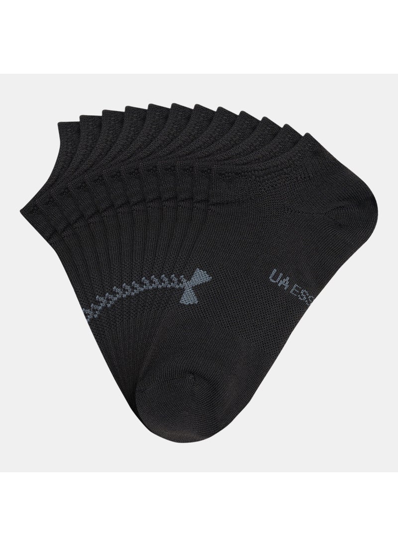 Kids' Essential No-Show Socks (6-Pack)