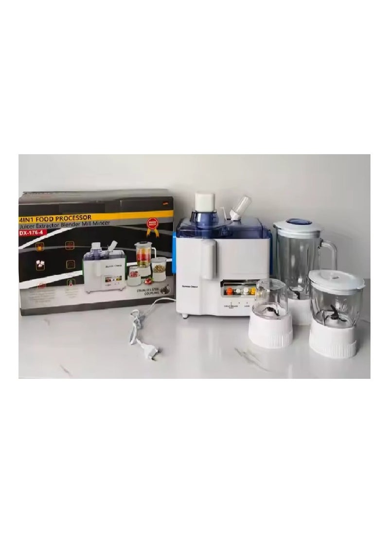800W 4 in 1 Electric Juicer Extractor Machine and Personal Fresh Orange Citrus Beauty Kitchen Juice Blender
