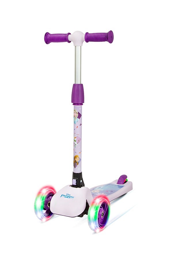 Spartan Frozen 3-Wheel LED Folding Scooter