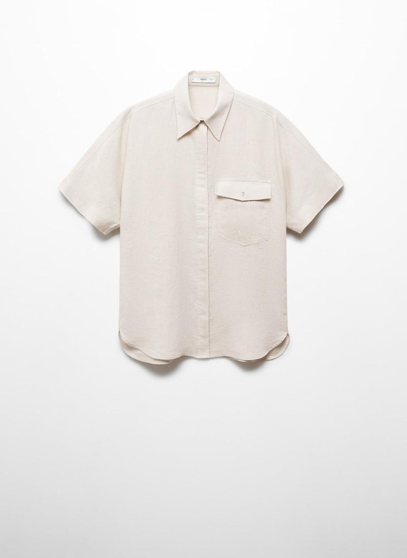 Pocket Linen Shirt