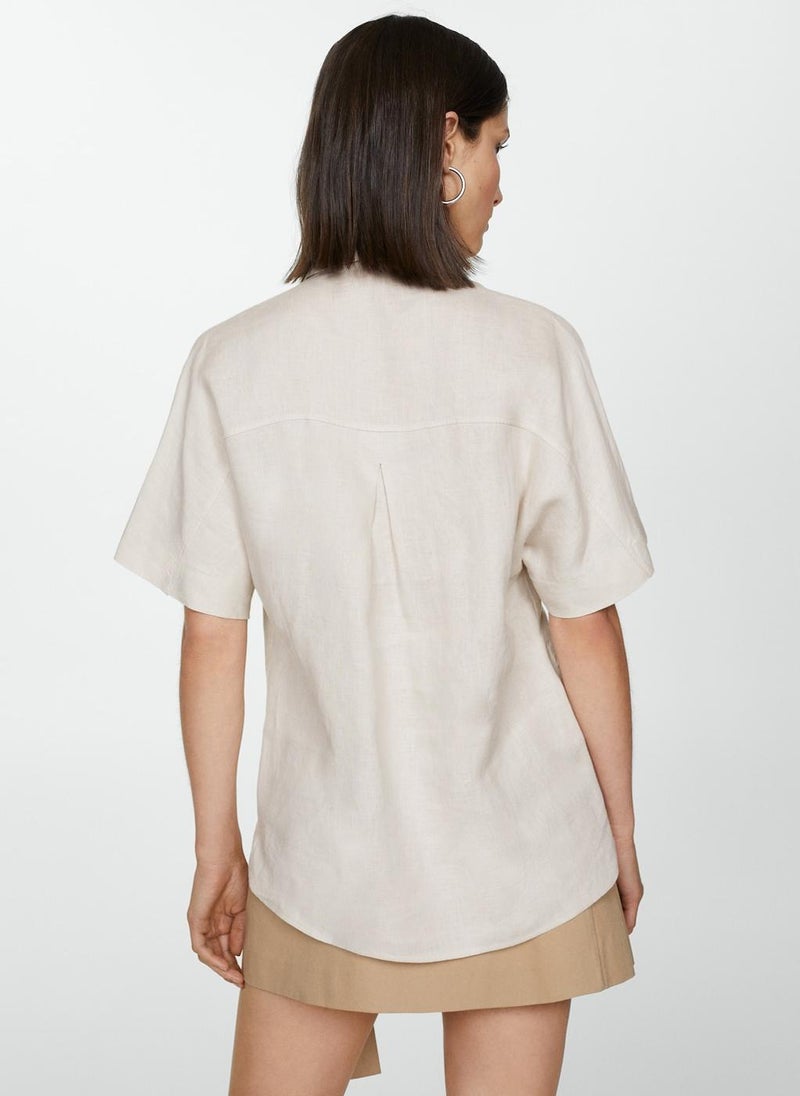 Pocket Linen Shirt