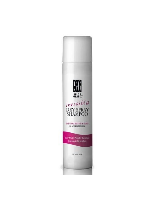 Salon Grafix Invisible Dry Spray Shampoo 4 Ounce