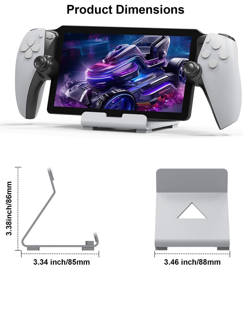 Alloy Stand Holder Storage Bracket Compatible with PlayStation Portal/Switch/Steam Deck/ROG/and Mobile Phones