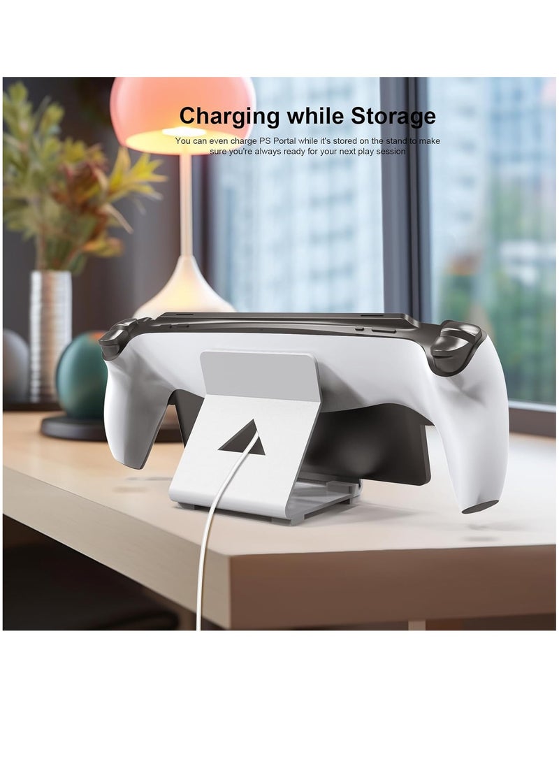 Alloy Stand Holder Storage Bracket Compatible with PlayStation Portal/Switch/Steam Deck/ROG/and Mobile Phones