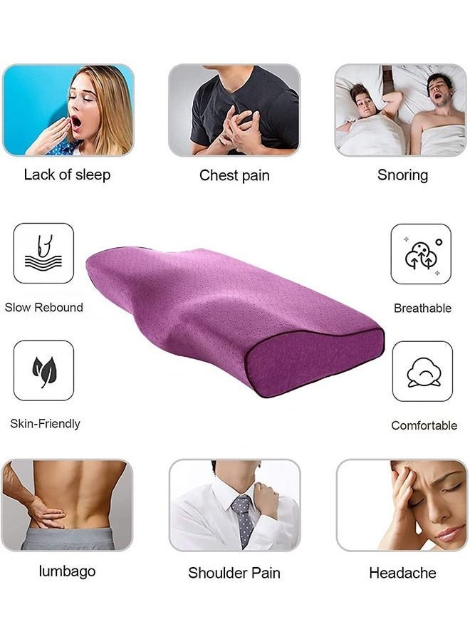 Contour Memory Foam Pillow Orthopedic Sleeping Pillows