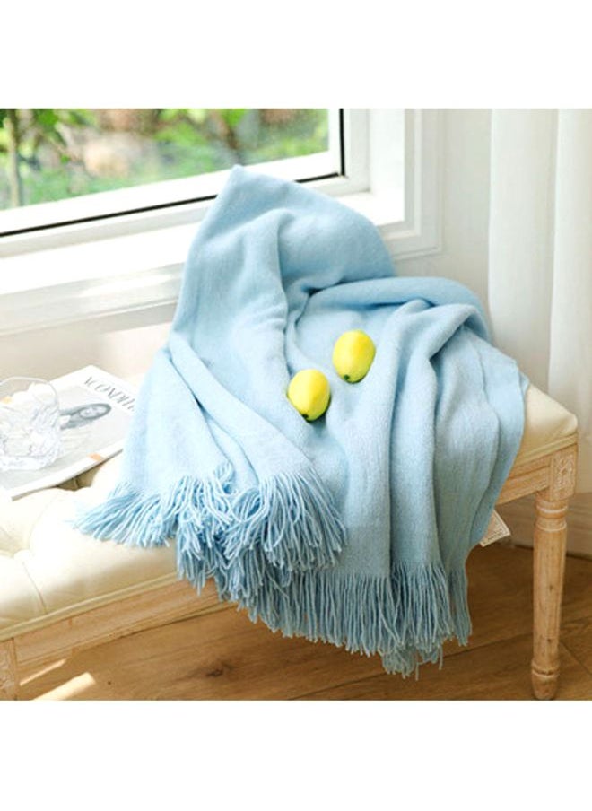 Sofa Blanket Combination Blue 127x173cm