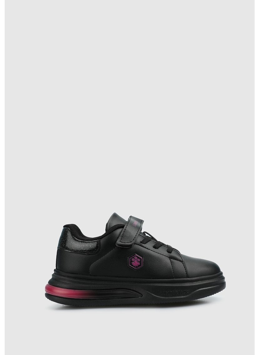 Poli Black Girls Sneakers