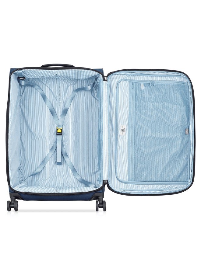 Turenne 2.0 76 Cm Softcase Expandable Luggage Trolley - Night Blue
