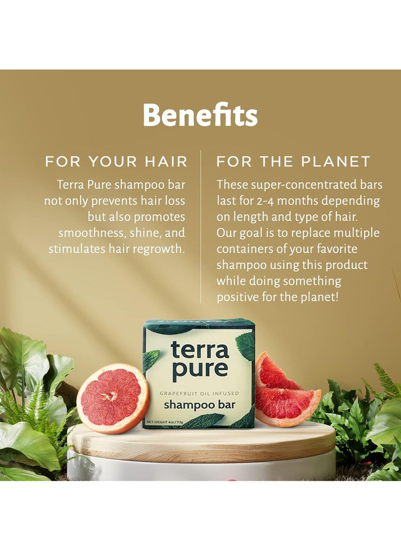 Terra Pure Shampoo Bar 4 oz