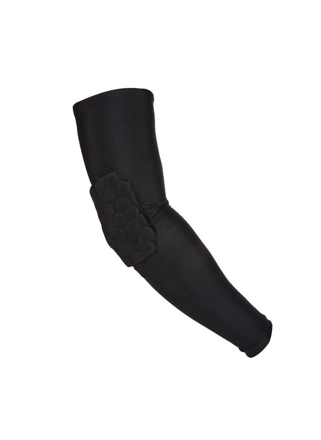 2-Piece Arm Sleeve Elbow Pad For Basketball L