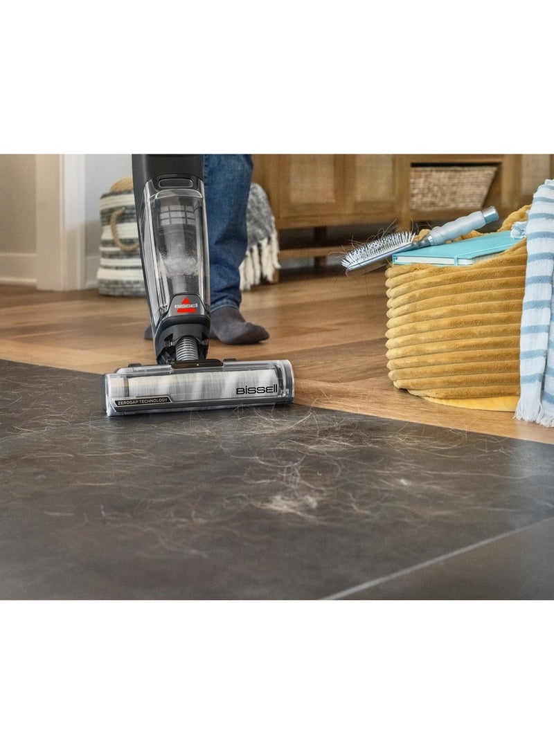 Omniforce Edge 4000E – Cordless Wet & Dry Vacuum Cleaner- Powerful Suction for Dry Cleaning with PowerVac Mode & ZeroGap Technology for Cleaning precision 64.75 W 4000E ‎Black/ Cool Grey