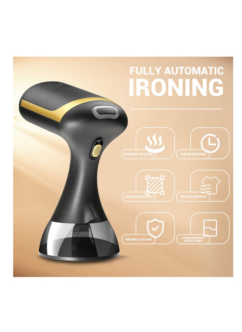 Handheld garment_steamer Steam Iron 0.35 L ,Portable Travel  Home Steamer， 130°  Steam Temperature Quick Heat whith  2 Meters line 1500w