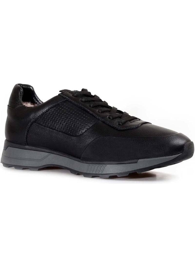 Leather & Shearling Men's Sports Shoes 723KMA120