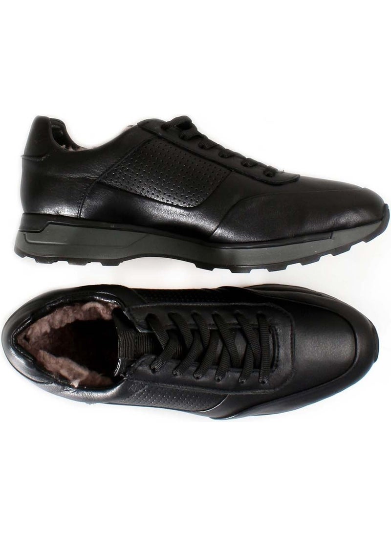 Leather & Shearling Men's Sports Shoes 723KMA120