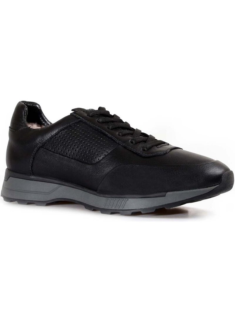 Leather & Shearling Men's Sports Shoes 723KMA120