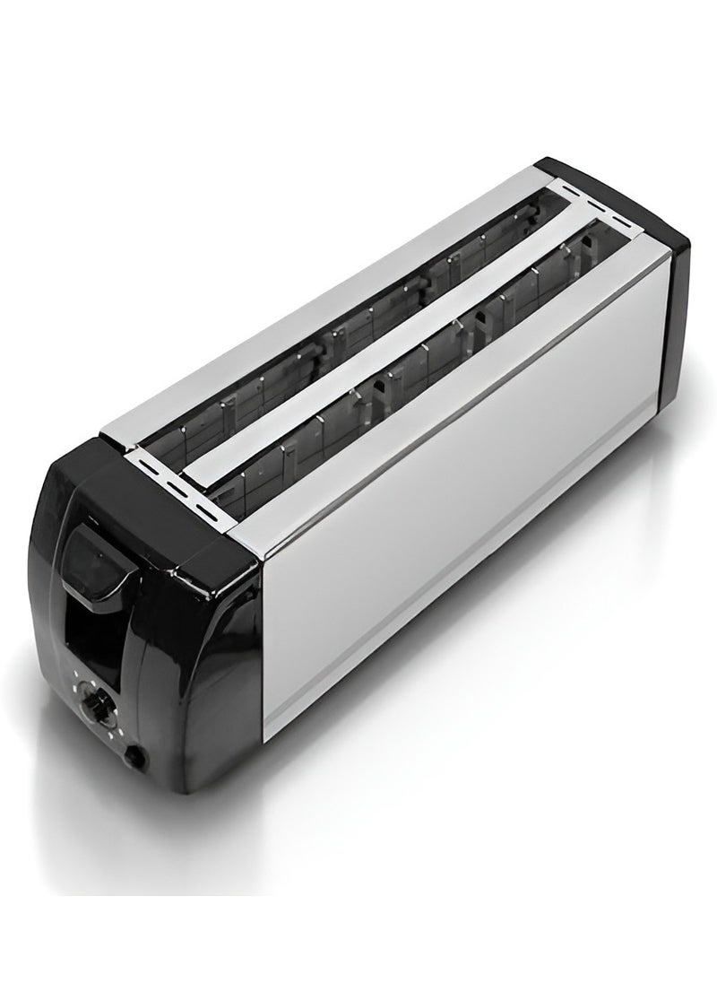 4 Slice Toaster with Adjustable Browning, Stainless Steel Body, Cool Touch, Easy Clean, and Quick Heating for Perfect Toast Every Time