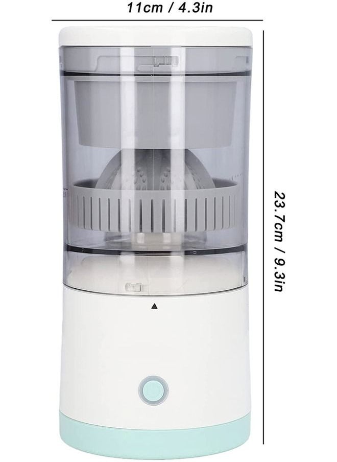 Citrus Juicer, Electric Orange Juice Squeezer with Powerful Motor and USB Charging Cable, Juicer Extractor , Lime Juicer, Suitable for Orange, Citrus, Apple, Grapefruit and Pear.