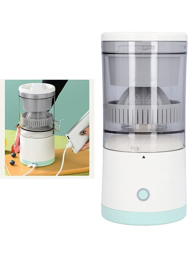 Citrus Juicer, Electric Orange Juice Squeezer with Powerful Motor and USB Charging Cable, Juicer Extractor , Lime Juicer, Suitable for Orange, Citrus, Apple, Grapefruit and Pear.