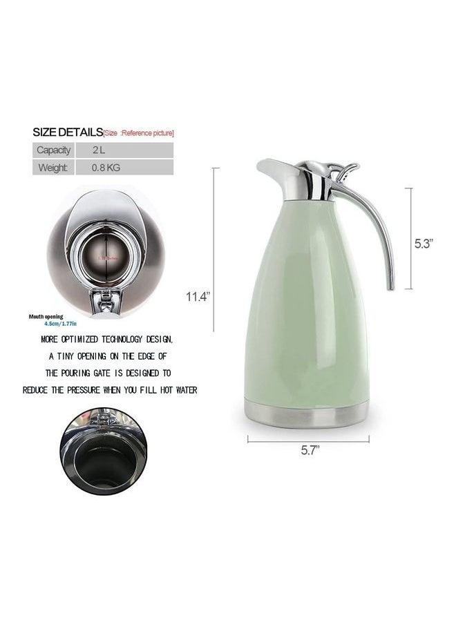 Thermal Coffee Jug Green