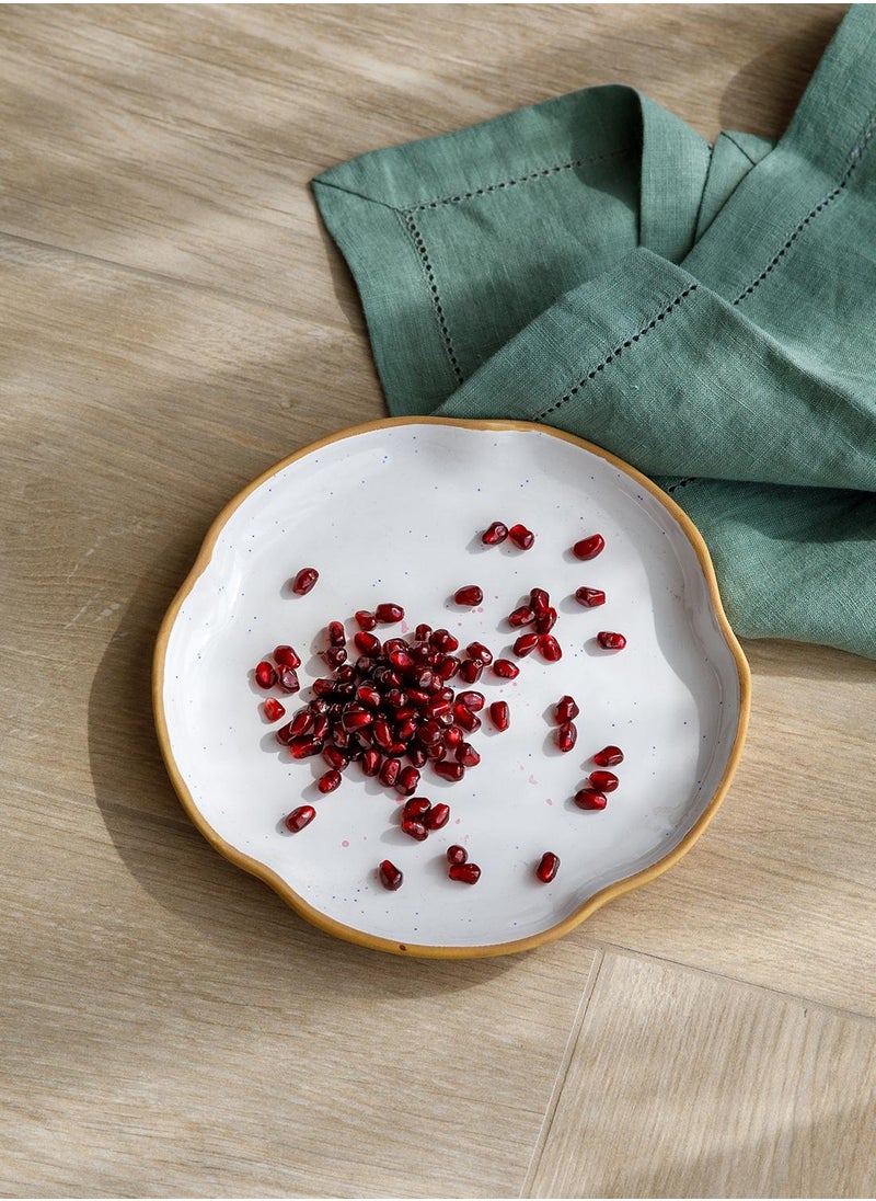 Sky Side Plates White - Set of 4