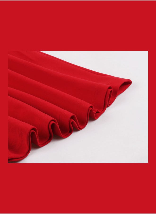 Elegant on Detail Dress Red