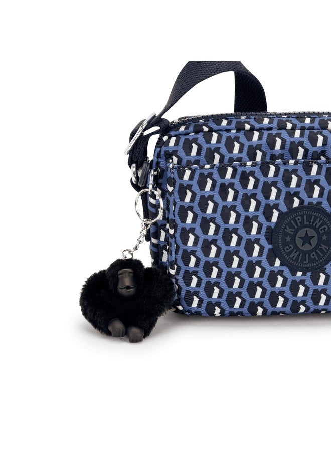 Abanu 3D K Blue Small Crossbody Bag