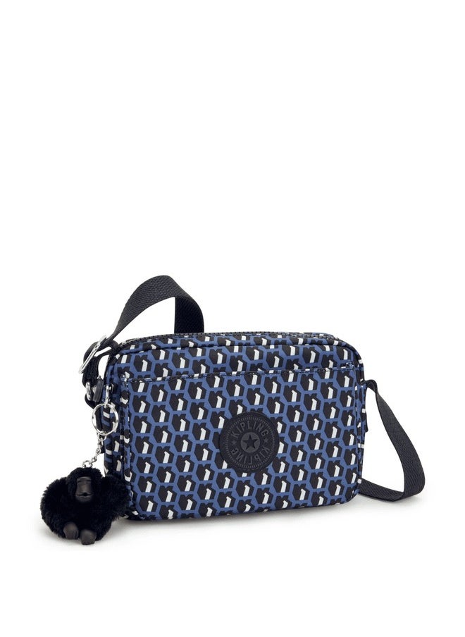 Abanu 3D K Blue Small Crossbody Bag