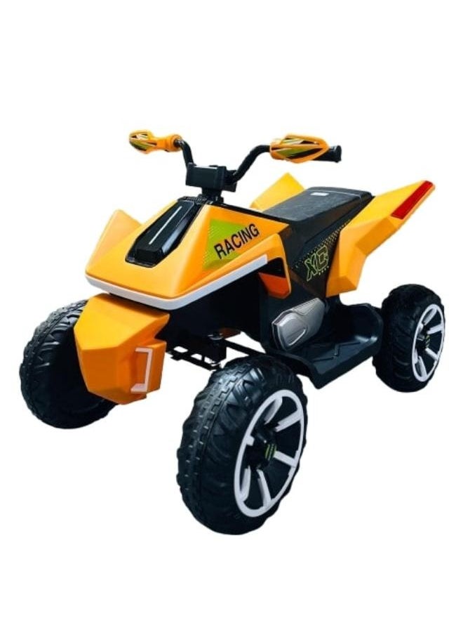 Racing Quad Bike Ride On - Orange