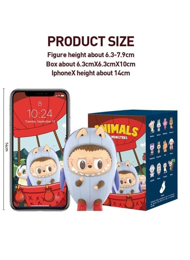 POPMART POP MART THE MONSTERS Fairy Animal LABUBU Blind Box Figure Toy) (Single Box)