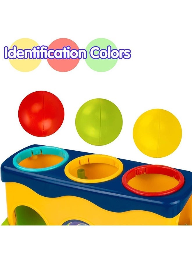 Hammer and Ball Drop Toys for 1 Year Old Boy Girl Infant Gifts, Pound a Ball Toddler Toys, Baby Toys for 6 to 12-18 Months