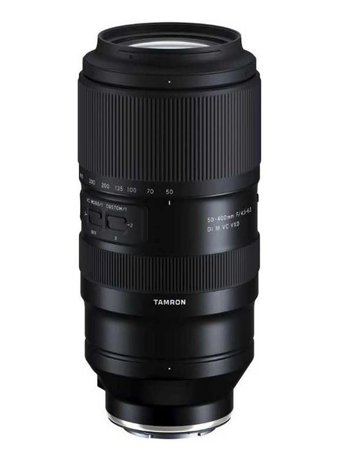 A067S 50-400mm F 4.5-6.3 Di III VC VXD For Sony Black