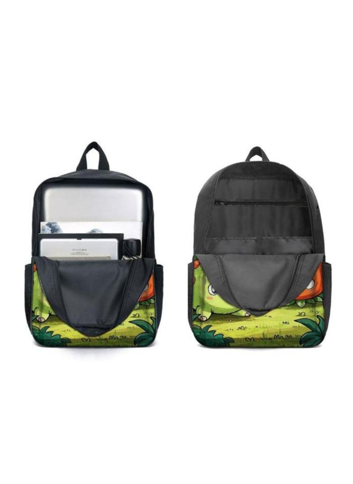 Cartoon three-piece schoolbag with zipper - 150