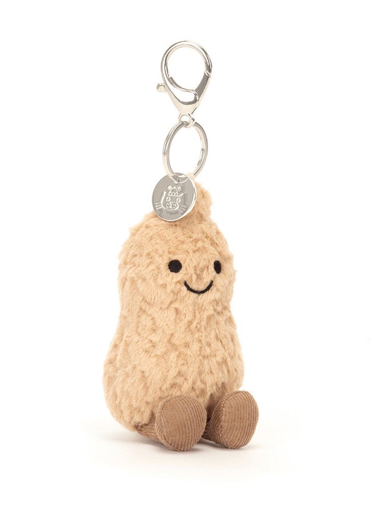Amuseables Peanut Bag Charm Sitting Height: 13cm Main Materials: Polyester, Acrylic